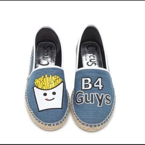 Worn once espadrilles